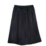 Short Soft inner Skirt with Elasticised Waistband and Small Lace for women