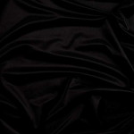 Royal Velvet Black, Fabric by the Yard