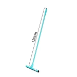 Cleano Heavy-Duty Dual Moss Floor Squeegee Perfect for Garage Courtyard Shower Bathroom Floor Marble Glass Tile Water Foam Cleaning