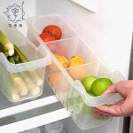 Fridge Bins and Freezer Bins Refrigerator Organizer Stackable Food Storage Containers BPA-Free Drawer Organizers for Refrigerator Freezer and Pantry