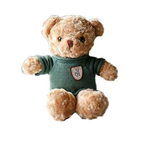 Lovely Plush Scarf Brown Teddy Bear Stuffed Animal Soft Toys 30Cm For Bouquet Plush Animals