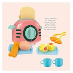 Multi-function electric breakfast bread machine with Sound and Music