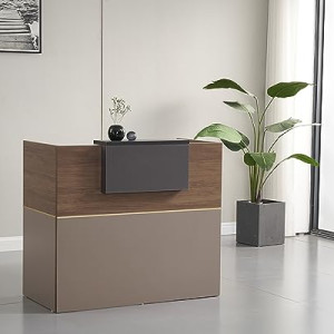 Reception Desk For Front Office Desk, Premium Quality Office Reception Desk-MAF-1405-140CM