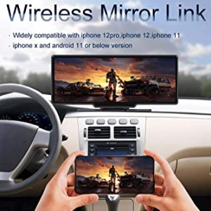IYING 7 Inch Touchscreen  Navigation by CarPlay for Car Truck Bluetooth AirPlay Mirror Link Car Stereo Receiver Dash/Windshield Mounted