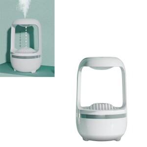 Anti-Gravity Humidifier, Water Droplet Counter Current Air Humidifier, Household Cool Mist Humidifier, Quiet and Energy-Saving, for Home, Bedroom, Office