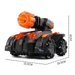 Laser Tag Drift Rc Car Atomizing Jet Infrared Battle Tank Fighting Stunt Remote Control Car For Kids