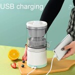Citrus Juicer, Electric Orange Squeezer with Powerful Motor and USB Charging Cable, Juicer Extractor, Lime Juicer, Suitable for Orange, Citrus