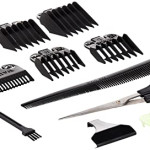 WAHL Baldfader Hair Cutting Kit, Corded Hair Clipper Kit for Mens Grooming, 7 Comb Attachments