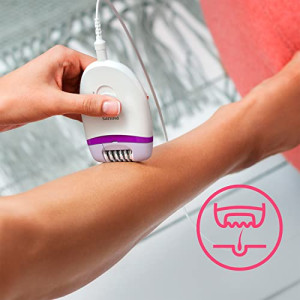 Philips Satinee Essential Corded Compact Epilator. 3 pin, BRE225/01. 2 years warranty