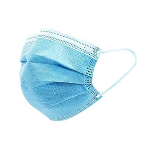 BeAcient Dust Mask,Environmentally Friendly Disposable Masks With Breathable Blue Masks Breathable Mouth Muffle Shield Mask for Running, Cycling,
