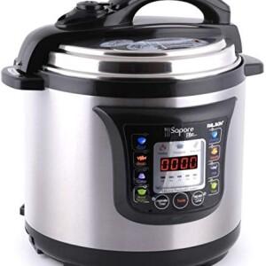 Palson Electric Pressure Cooker 8 Litter Capacity Ultra-Fast Steam Cooking
