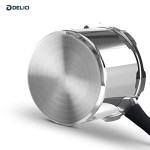 DELICI ADPC3E 3 litre Aluminium Pressure cooker silver