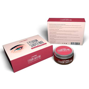 Luis Bien Eyebrow Wax Kit Soap Wax with Brush � Shaping and Defining � Eyebrow Gel for Fuller and Thicker Eyebrows Long-Lasting and Secure Hold