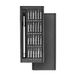 Screwdriver Set 25 in 1 � Compact Toolkit - glasses, laptops, PCs, mobile devices, watches, and DIY - Black