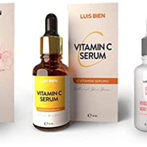 Luis Bien Collagen Serum, Hyaluronic Acid Serum, Vitamin C Serum Set