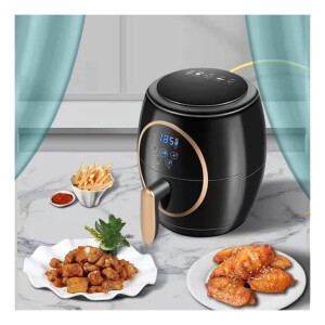 Smart Air Fryer 5.5L,220V 1400W,6 Preset Programs, LED Touch Screen, Digital Display, Wide Range Adjustable Timer And Temperature Control