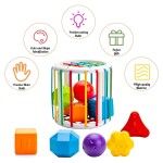 Montessori Sensory Toys, Colorful Textured Balls Activity Cube Motor Skills Baby Toys