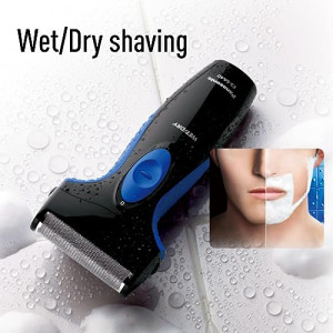 Panasonic Pro Curve Wet & Dry Shaver - Es-Sa40, Blueblack