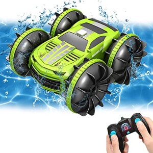 2.4Ghz RC Vehicle Amphibious Remote-Control Vehicle with 4WD Double-Sided 360 � Rotating 4WD Drift Climbing Car - Assorted Color