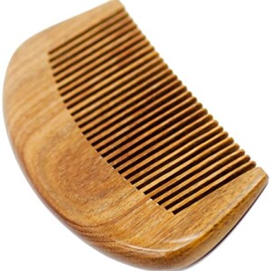 Handcrafted Sandalwood Beard Comb for a Luxurious and Smooth Grooming Experience