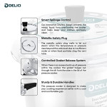 DELICI ADPC3E 3 litre Aluminium Pressure cooker silver