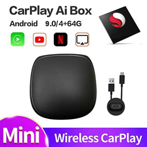 LSILDAN Carplay IOS Android Auto Ai Box Car Multimedia Player 4+64G Audio Navigation for Mercedes
