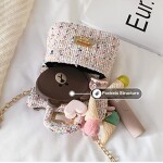Mini Purse for Toddler Baby Girls Crossbody Cute Princess Handbags Shoulder Bag Wallet Messenger Bag for Toddler Little Girl Gifts