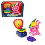 Children's play set of fruits for cutting in a basket with Scale Machine & Trolley