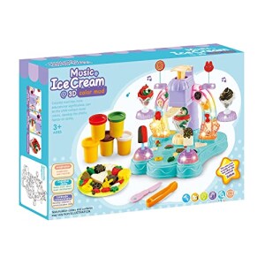 Create Your Own Music Ice Cream 3d Color Mud Machine DIY Modeling Clay