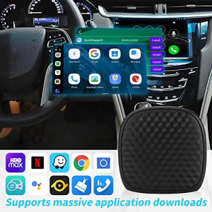 CarPlay Ai Box Wireless Apple CarPlay Wireless Android Auto Adapter. CarlinKit Plus Only Wired CarPlay Car Play/Netflix/YouTube 4+ 64GB Memory