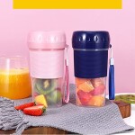 Portable Blender, Blender for Shakes and Smoothies, Personal Blender, 400ml One-handed Drinking Mini Blender USB rechargeable for Travel Sports Kitche