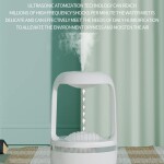 Anti-Gravity Humidifier, Water Droplet Counter Current Air Humidifier, Household Cool Mist Humidifier, Quiet and Energy-Saving, for Home, Bedroom, Office