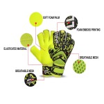 Spall Professional Goalie Gloves With Microbe Strong Grip For The Toughest Saves With Finger Spines To Give Splendid Protection To Prevent Injuries High Performance