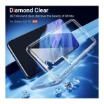 Diamond Clear for Samsung Galaxy S21 FE Case 6.4 inch?[Long Lasting Clarity] [Ultra-Thin] [Slim Yet Shockproof] Hard Back
