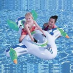 Swimming Ring Inflatable,Kids Toddler Infant Swimming Float Pool Floaties Pool Ring with Seat Summer Outdoor Water Bath Toys