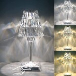 Diamond Table Lamps, USB Chargeable Table Lights for Bedroom/ Bar/ Restaurant, Night Lights with Touch Switch