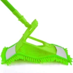 Cleano Flat Mop Set for Home Floor Clean Washable Microfiber Mop