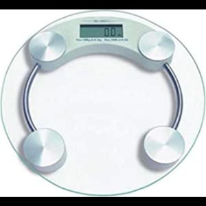 Digital weighing scale round shape