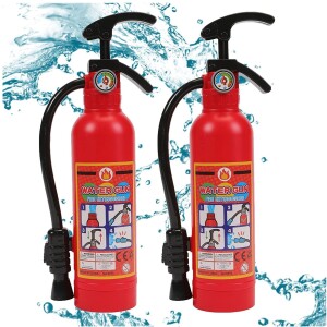 2 Pcs Water Gun for Kids Fire Extinguisher Toys Water Firemen Squirt Toy, Super Range Summer Gift for Swimming Pool Beach Water Fighting Play