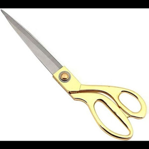 Tailor Scissors Professional 10.5 Inch Gold Stainless Steel Professional Shears Heavy Duty
