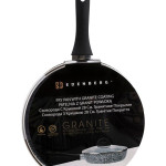 28Cm Fry Pan With Lidcoating : Ceramic-Granite Coat, Non-Stick, Pfoa Free Diameter : 20Cm