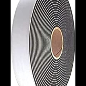 ABBASALI Single Sided Foam Tape Multi-Surface Black Adhesive Weatherstrip Foam