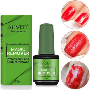 Aliver Magic Remover Professional Nail Product Remover 15ML