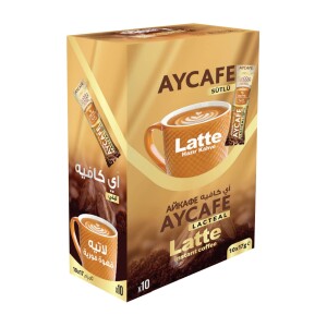 Aycafe Latte Stick Coffee 10 Piece