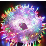 MultiColor LED String Lights White Wire Plug-in 50mtr 500 LEDs String Home Decorative LED Strip for Home Parties