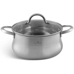 EDENBERG 12-piece Cookware Set|Stainless Steel Cookware|Stainless Steel Non-Stick Fry Pan |Stove Top Cooking Pot| Cast Iron Deep Pot| Butter Pot| Chamber Pot with Lid