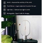 USB-C Powered Ellipse Magnetic LED Lamp, Warm Eye-Care, Night, Table, Decoration for Bedroom, Living Room, Dining Room and Office