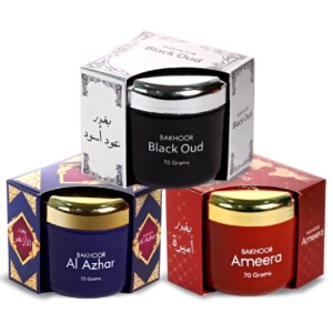Exclusive Fragrance Gift Set - Oriental 70gm Bakhoor 3pcs Set Assorted