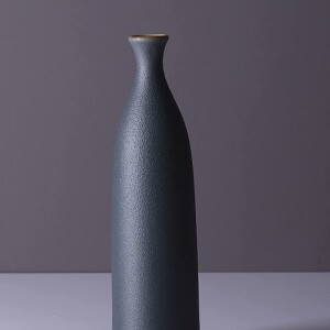 Colorful Ceramic Flower Vase,Elegant Decorative Flower Vase for Living Room, Kitchen, Office 33*9*2.5 cm