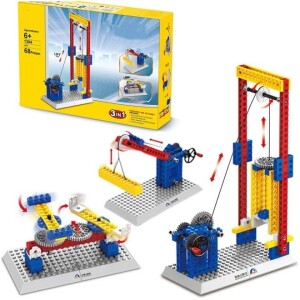 Kids Construction Engineering Kit Toy Blocks,STEM Toys DIY Engineering Building Blocks Toys